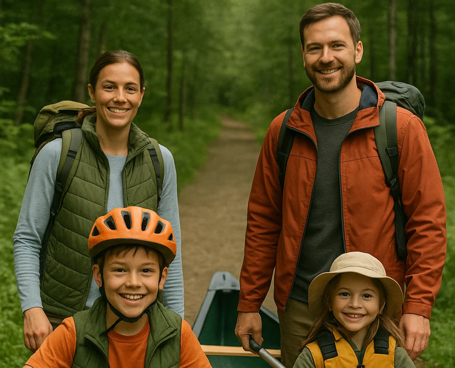Outdoor Adventure Activities for Families: Fuel, Fun, Health & Bonding