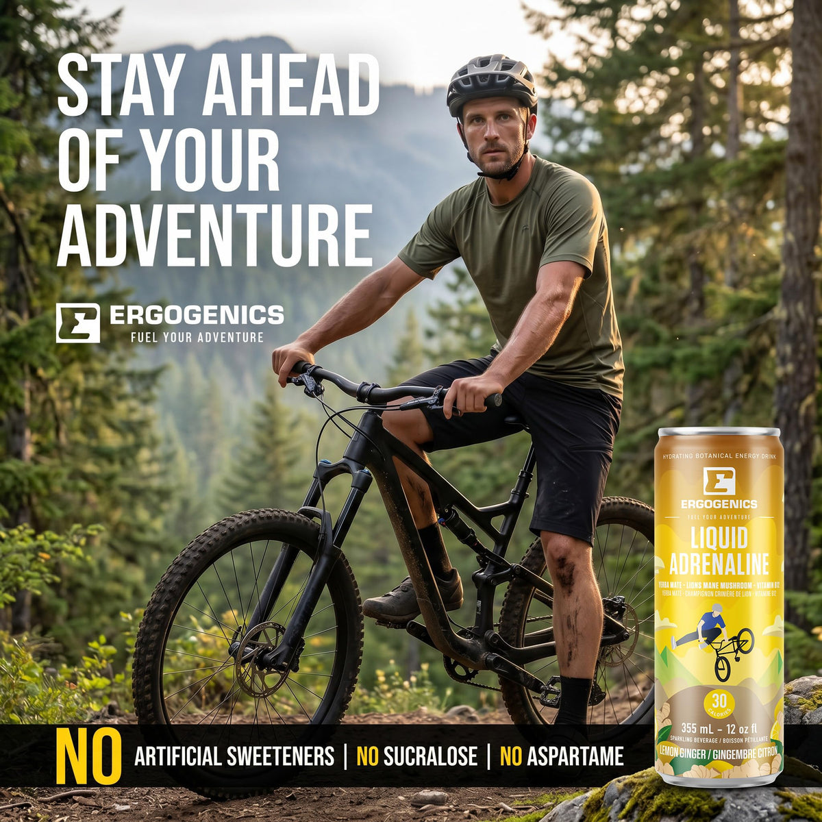 Liquid Adrenaline Lemon Ginger
