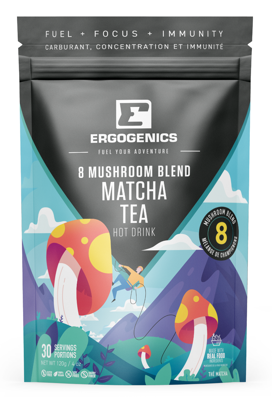 Ergogenics 8 Mushroom Blend
