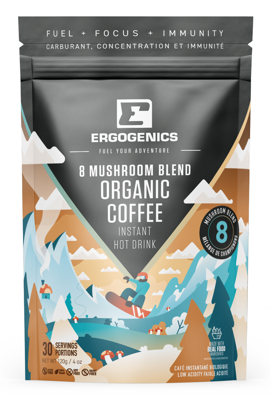 Ergogenics 8 Mushroom Blend